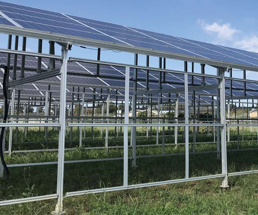 Agricultural photovoltaic mount