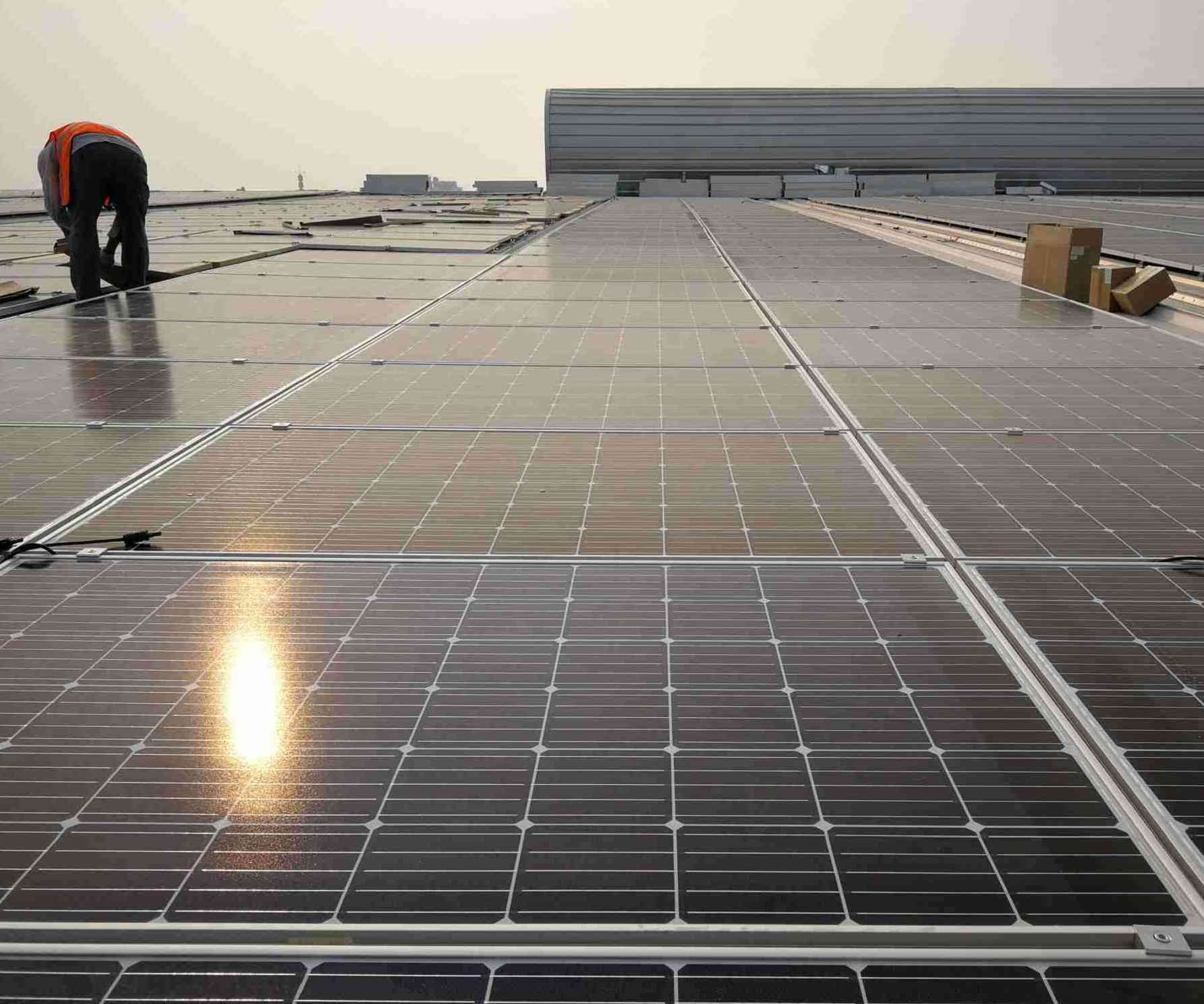 Roof solar solar Installation