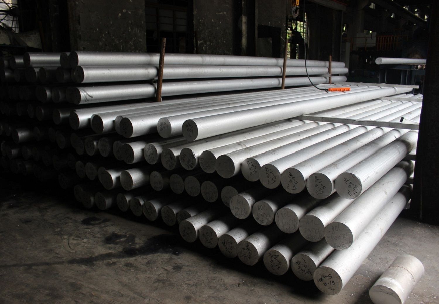 Aluminum rod