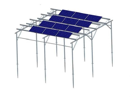 Agricultural photovoltaic structure