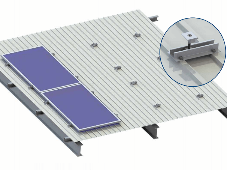 Tin Roof Solar Mounting System